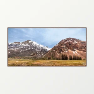 Quadro Fine Art - A Grandeza Silenciosa de Cajón del Maipo