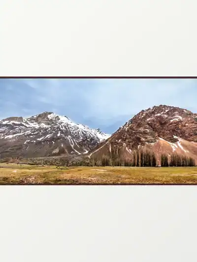 Quadro Fine Art - A Grandeza Silenciosa de Cajón del Maipo
