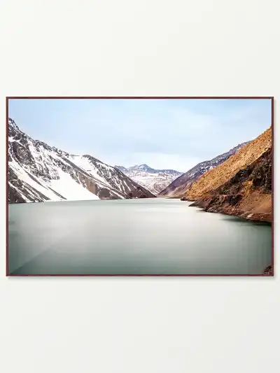 Quadro Fine Art - A Tranquilidade Majestosa de Cajón del Maipo