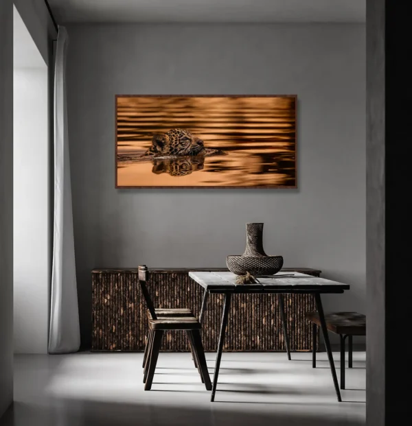 Quadro Fine Art - Sobrevivência Dourada - Wide - Image 4