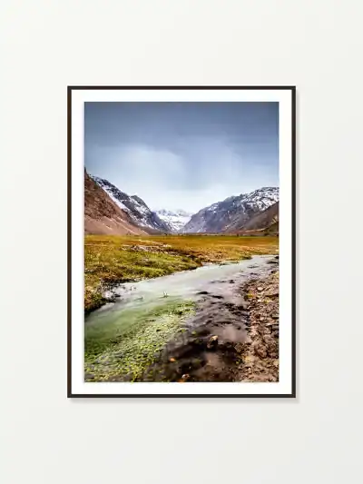 Quadro Fine Art - O Caminho das Águas Geladas