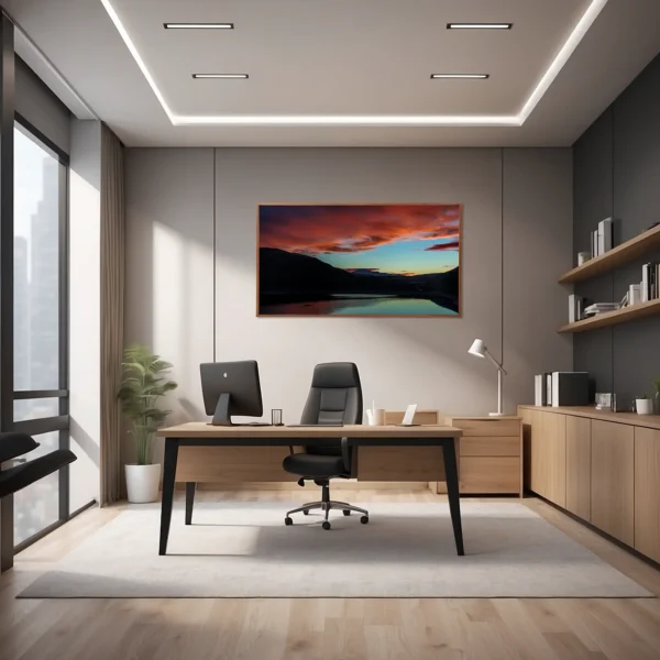 Quadro Fine Art –  Stillness Before the Sun - Imagem 3