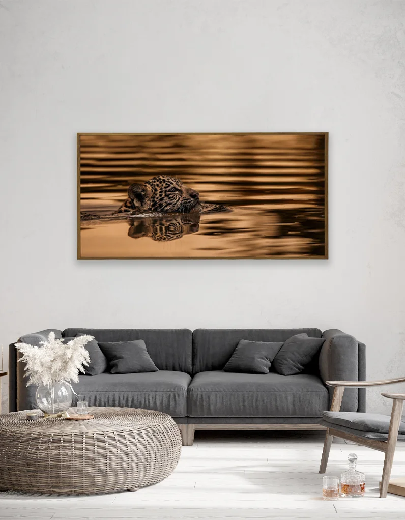 Quadro Fine Art - Sobrevivência Dourada - Imagem 3