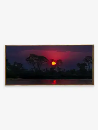 Quadro Fine Art – Crepúsculo Pantaneiro